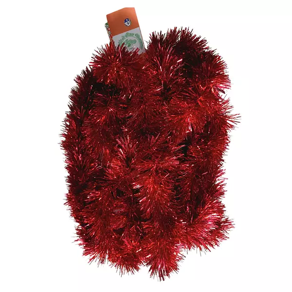 Guirnalda Navideña Roja Metalizada